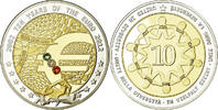 Ireland - Eire Medaille 2012 10 ans de lEuro, Politics, Society, War, STGL