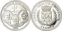 Vatikan Medaille Les Papes de notre Epoque, STGL, Silber -