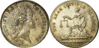 Frankreich betaalpenning Token, Louis XV, Procureurs de la Cour, History, SS+, Silber