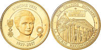 Frankreich Medaille Simone Veil, Collection Panthéon, STGL -
