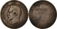 Frankreich betaalpenning 1854 Token, Napoléon III, Visite de la Chambre de Commerce de Lille S