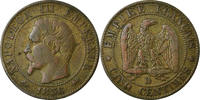Frankreich 5 Centimes Münze, Napoleon III, Napoléon III, Lyon, S -