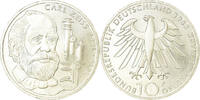 Bundesrepublik Deutschland 10 Mark Münze, Stuttgart, Germany, UNZ -