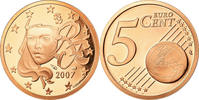 Frankreich 5 Euro Cent BE, STGL, Copper Plated Steel, KM:1284 -