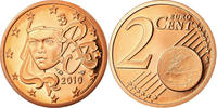 Frankreich 2 Euro Cent BE, STGL, Copper Plated Steel, KM:1283 -