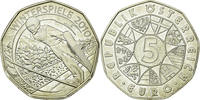 Österreich 5 Euro STGL, Silber, KM:3193 -