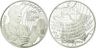 Frankreich 100 Francs Münze, Appel du 18 juin 1940, BE, STGL, Silber -
