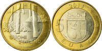 Finnland 5 Euro Satakunta, Sammallahdenkmäki, VZ, Bi-Metallic, KM:198 -