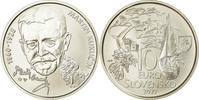 Slowakei 10 Euro Martin Kukucin, STGL, Silber, KM:111 -