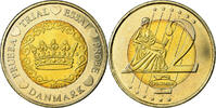 Dänemark 2 Euro UNZ, Bi-Metallic -