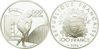 Frankreich 100 Francs Münze, BE, STGL, Silber, KM:1047, Gadoury:C92 -
