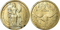 Neukaledonien 2 Francs Münze, Paris, ESSAI, VZ, Nickel-Bronze, KM:E6 -