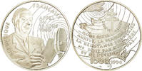 Frankreich 100 Francs Münze, Appel du 18 juin 1940, BE, STGL, Silber -