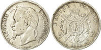 Frankreich 5 Francs Münze, Napoléon III, Strasbourg, Petit BB, SGE+ -