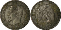 Frankreich Centime Münze, Napoleon III, Napoléon III, Bordeaux, S+ -