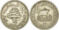 Lebanon 10 Piastres 1961 Not Applicable M&uuml;nze, SS, Copper-nickel, KM:24 SS 11,95 EUR  zzgl. 4,95 EUR Versand