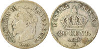 Frankreich 20 Centimes Münze, Napoleon III, Napoléon III, Bordeaux -