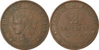 Frankreich 2 Centimes 1888 A M&uuml;nze, C&eacute;r&egrave;s, Paris, SS, Bronze, KM:827.1 S... 16,95 EUR  zzgl. 4,95 EUR Versand