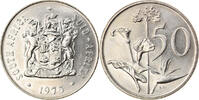 Südafrika 50 Cents Münze, SS, Nickel, KM:87 -