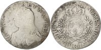 Frankreich Ecu Münze, Louis XV, Écu aux branches d'olivier, Rouen -