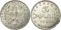 Deutschland, Weimarer Republik 3 Mark Münze, Muldenhütten, SS -