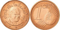 Vatikanstadt Euro Cent UNZ, Copper Plated Steel, KM:375 -