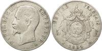 Frankreich 5 Francs Münze, Napoleon III, Napoléon III, Strasbourg, S+ -