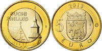 Finnland 5 Euro Tavastia, VZ, Bi-Metallic, KM:197 -