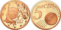 Frankreich 5 Euro Cent BE, STGL, Copper Plated Steel, KM:1284 -