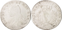 Frankreich Ecu Münze, Louis XV, Écu aux branches d'olivier, Perpignan -