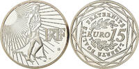 Frankreich 15 Euro BE, STGL, Silber, KM:1535 -