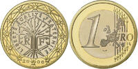 Frankreich Euro BE, STGL, Bi-Metallic, KM:1288 -