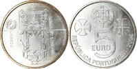 Portugal 5 Euro STGL, Silber, KM:754 -