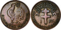 Kamerun Franc Münze, Pretoria, SS, Bronze, KM:5, Lecompte:16 -