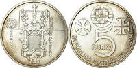 Portugal 5 Euro VZ, Silber, KM:754 -