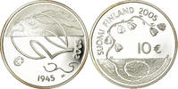Finnland 10 Euro 60 ans de Paix en Europe, STGL, Silber, KM:120 -
