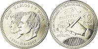Spanien 12 Euro STGL, Silber, KM:1129 -