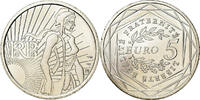 Frankreich 5 Euro UNZ, Silber, Gadoury:EU287, KM:1534 -
