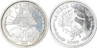 Frankreich Medaille Semeuse, La Pièce de l'Année, Politics, Society, War -