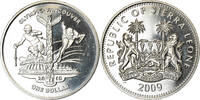 Sierra Leone Dollar Münze, British Royal Mint, Jeux olympiques d'hiver -