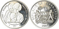 Sierra Leone Dollar Münze, British Royal Mint, Diana, William et Harry -