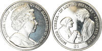 BRITISH VIRGIN ISLANDS Dollar Münze, Franklin Mint, Mère Teresa et -