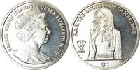 BRITISH VIRGIN ISLANDS Dollar Münze, Franklin Mint, Duchesse de -