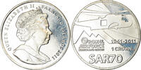 Falkland Islands Crown Münze, Elizabeth II, Pobjoy Mint, SAR70, UNZ -