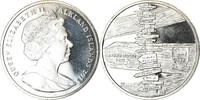 Falkland Islands Crown Münze, Référendum, UNZ, Cupro-nickel, KM:169 -