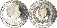 Falkland Islands Crown Münze, 60ème anniversaire du couronnement, UNZ -
