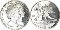 BRITISH VIRGIN ISLANDS Dollar Münze, Franklin Mint, Discipline -