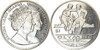 BRITISH VIRGIN ISLANDS Dollar Münze, Franklin Mint, Discipline -