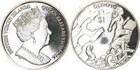 BRITISH VIRGIN ISLANDS Dollar Münze, Franklin Mint, Discipline -