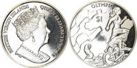 BRITISH VIRGIN ISLANDS Dollar Münze, Franklin Mint, Discipline -